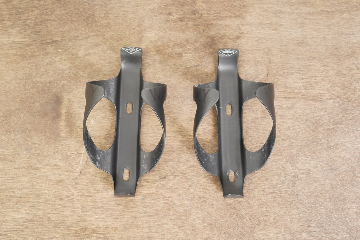 (2) Whisky Carbon Water Bottle Cages 47g