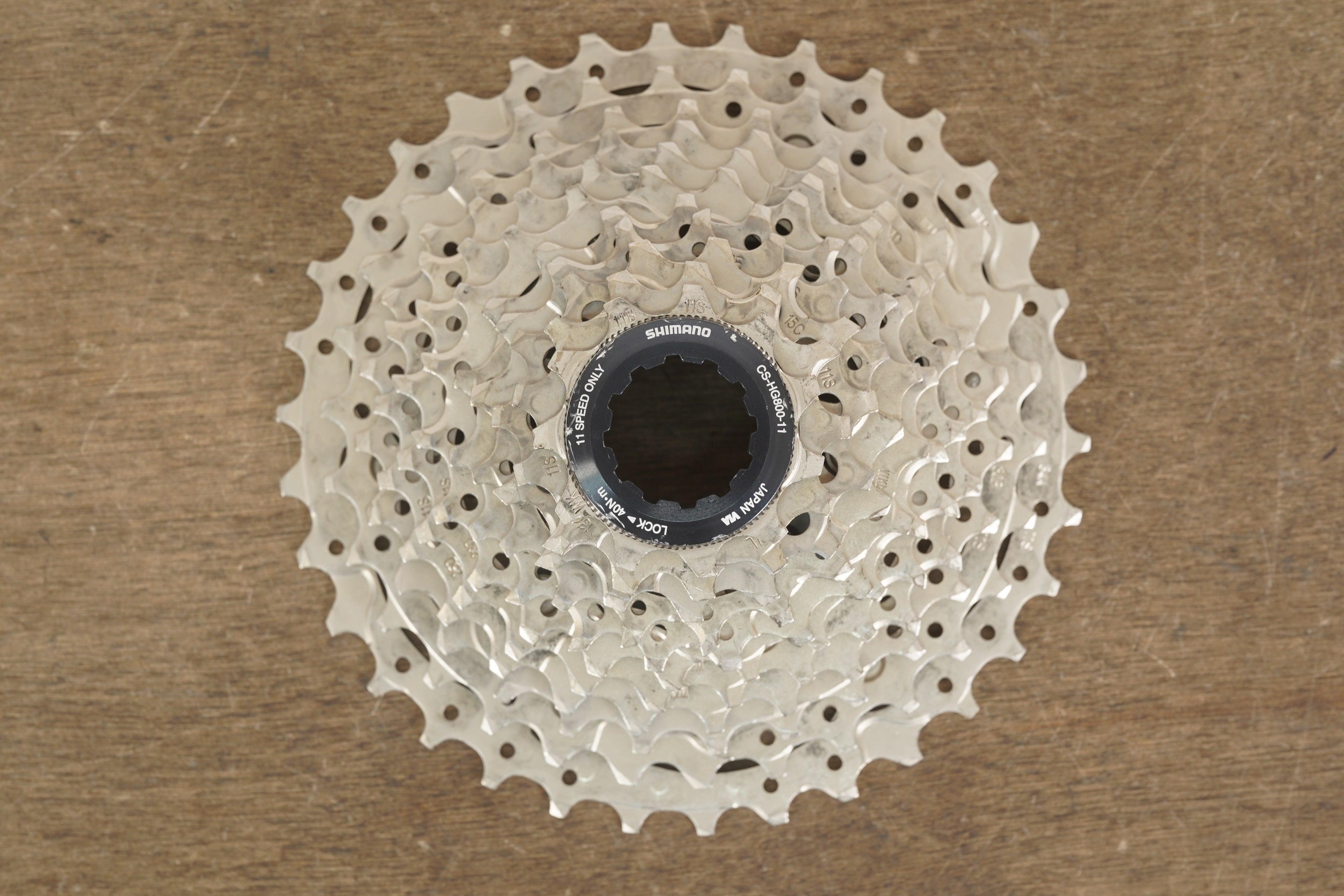 11-34T Shimano Ultegra CS-HG800-11 11 Speed Cassette 336g