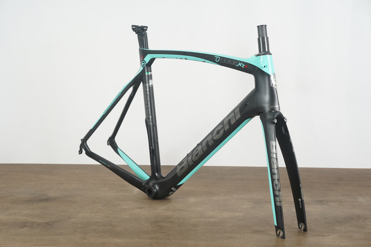 59cm Bianchi Oltre XR4 CV Carbon Aero Rim Brake Road Frameset