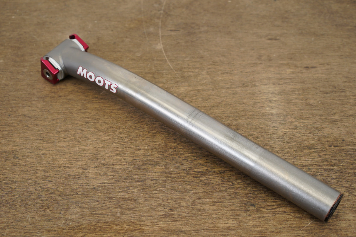 30.9mm Moots Titanium Setback Road Seatpost