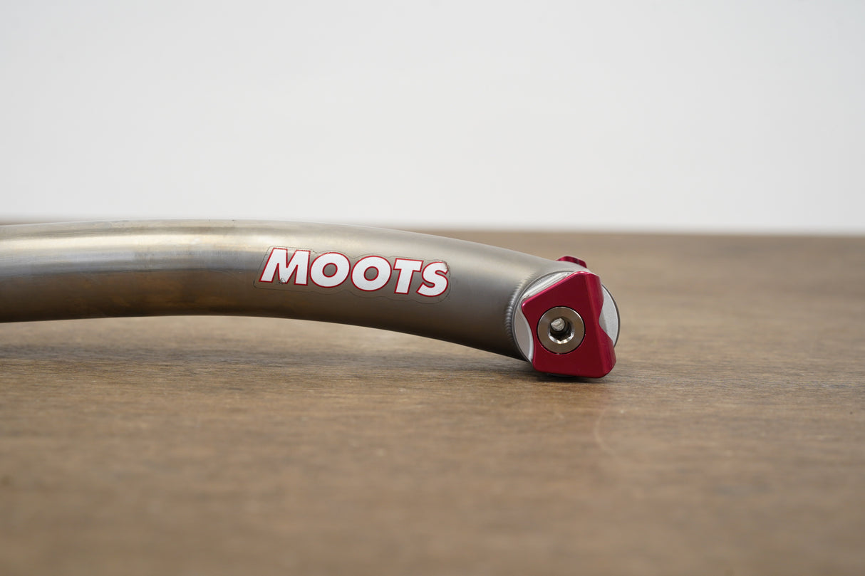 30.9mm Moots Titanium Setback Road Seatpost