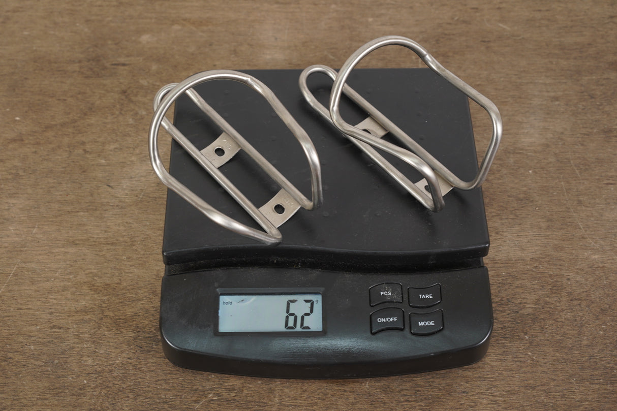 (2) King Cage Titanium Water Bottle Cages 62g