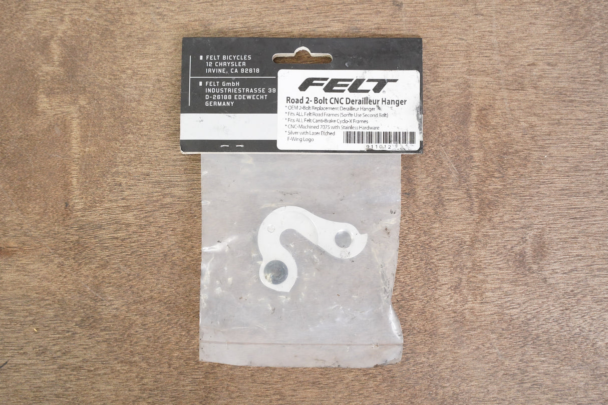 NEW Felt 2-Bolt CNC Rear Derailleur Hanger