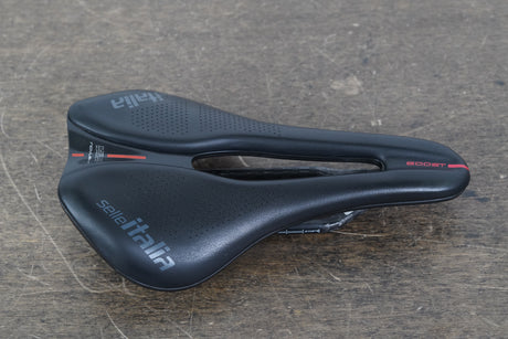 145mm Selle Italia Novus Boost Evo Kit Carbonio Superflow Road Bike Saddle 184g