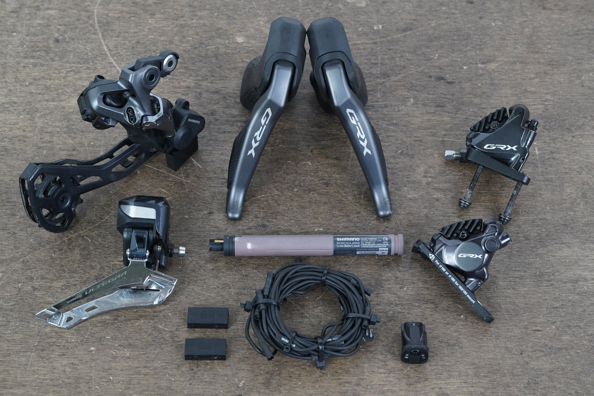 Shimano GRX RX815 Di2 11 Speed Electronic Hydraulic Disc Brake Groupset RX 815