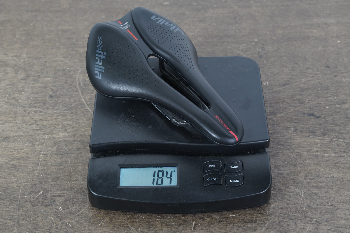 145mm Selle Italia Novus Boost Evo Kit Carbonio Superflow Road Bike Saddle 184g