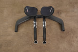 38cm 3T Vola Team Carbon TT Triathlon Aero Base Bar + Extensions
