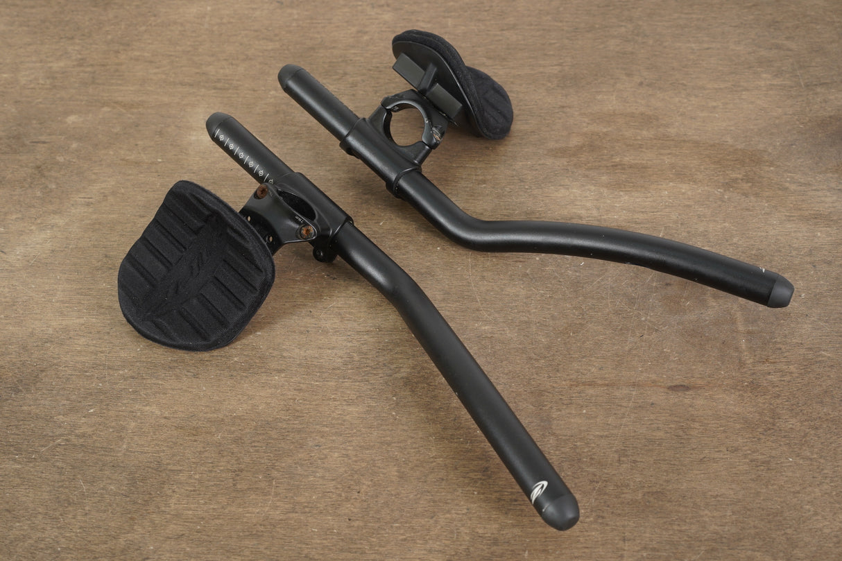 Zipp Vuka Alumina Alloy Extensions TT Triathlon Handlebar + Pads