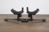 38cm 3T Vola Team Carbon TT Triathlon Aero Base Bar + Extensions