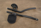 Zipp Vuka Alumina Alloy Extensions TT Triathlon Handlebar + Pads