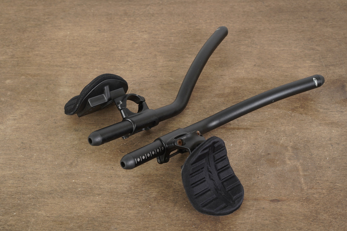 Zipp Vuka Alumina Alloy Extensions TT Triathlon Handlebar + Pads