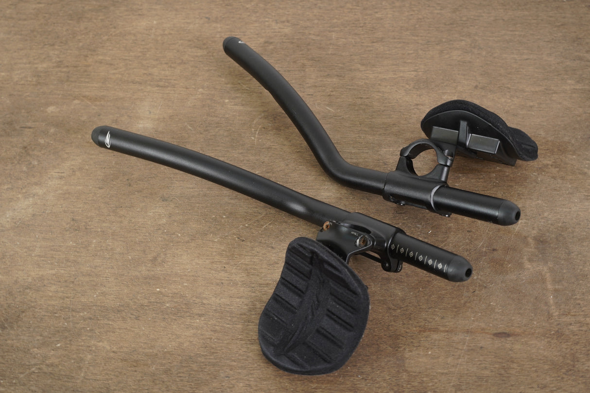 Zipp Vuka Alumina Alloy Extensions TT Triathlon Handlebar + Pads