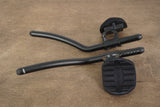 Zipp Vuka Alumina Alloy Extensions TT Triathlon Handlebar + Pads