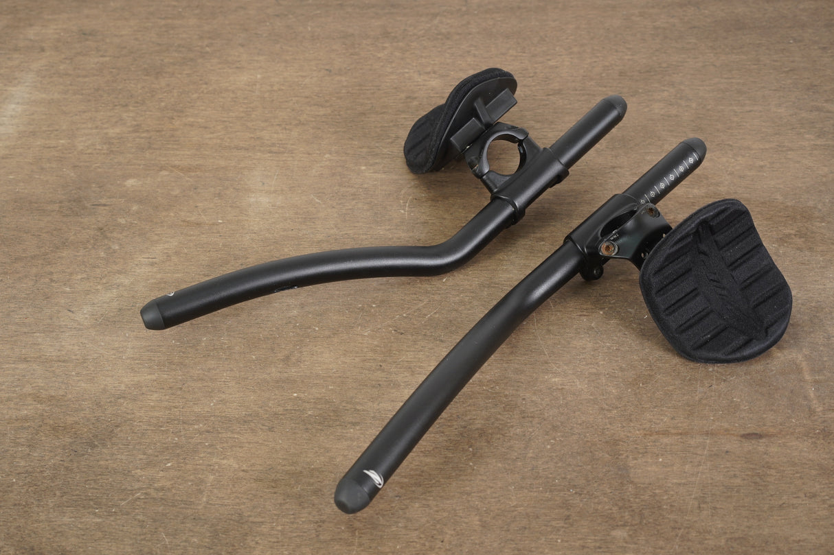 Zipp Vuka Alumina Alloy Extensions TT Triathlon Handlebar + Pads
