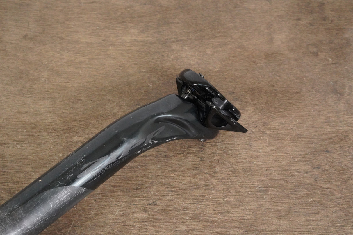 31.6mm Zipp Service Course SL Carbon Alloy Setback Road Seatpost