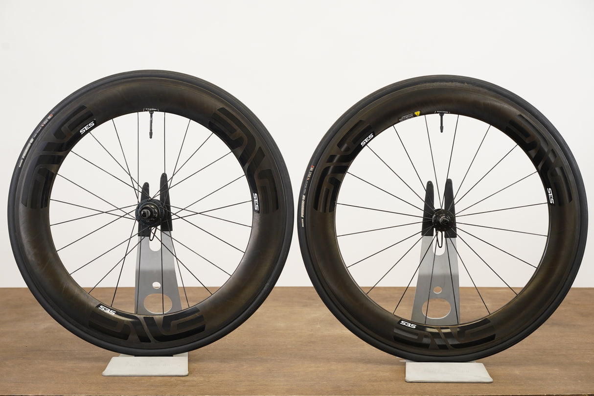 ENVE SES 7.8 Gen 2 CycleOps DT Swiss 240s Carbon Tubeless Rim Wheelset 11 Speed