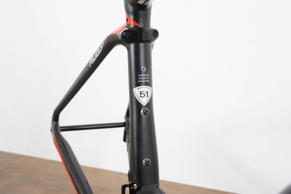 51cm Specialized S-WORKS Ruby Carbon Disc Brake Road Frameset