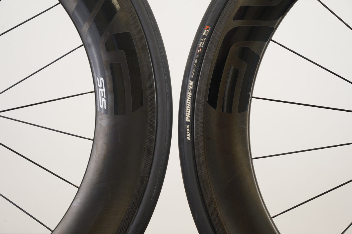 ENVE SES 7.8 Gen 2 CycleOps DT Swiss 240s Carbon Tubeless Rim Wheelset 11 Speed