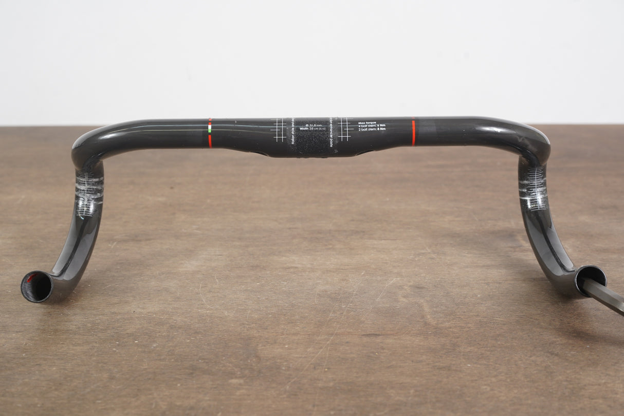 38cm 3T Superergo Team Carbon Compact Road Handlebar