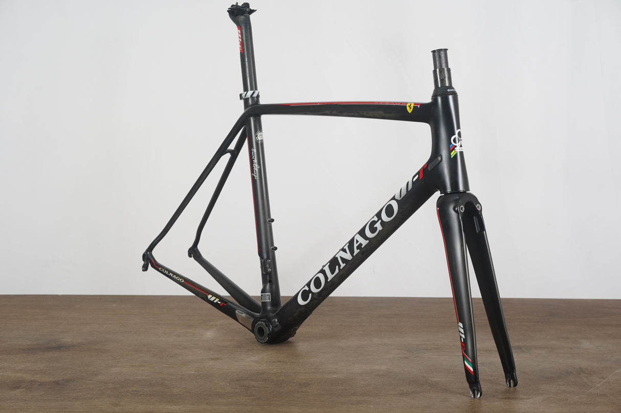 54s Colnago V1-R Ferrari Edition Carbon Rim Brake Road Frameset