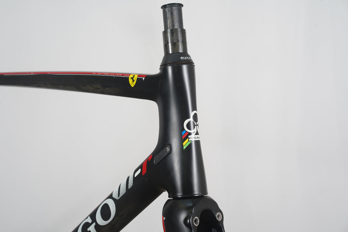54s Colnago V1-R Ferrari Edition Carbon Rim Brake Road Frameset