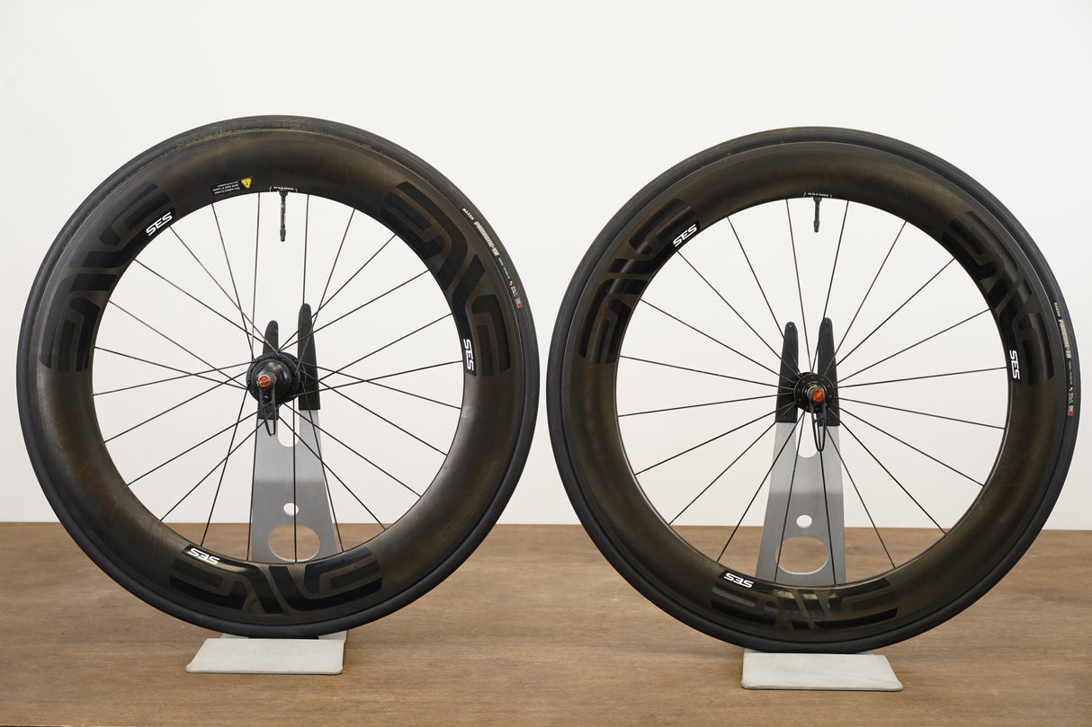 ENVE SES 7.8 Gen 2 CycleOps DT Swiss 240s Carbon Tubeless Rim Wheelset 11 Speed