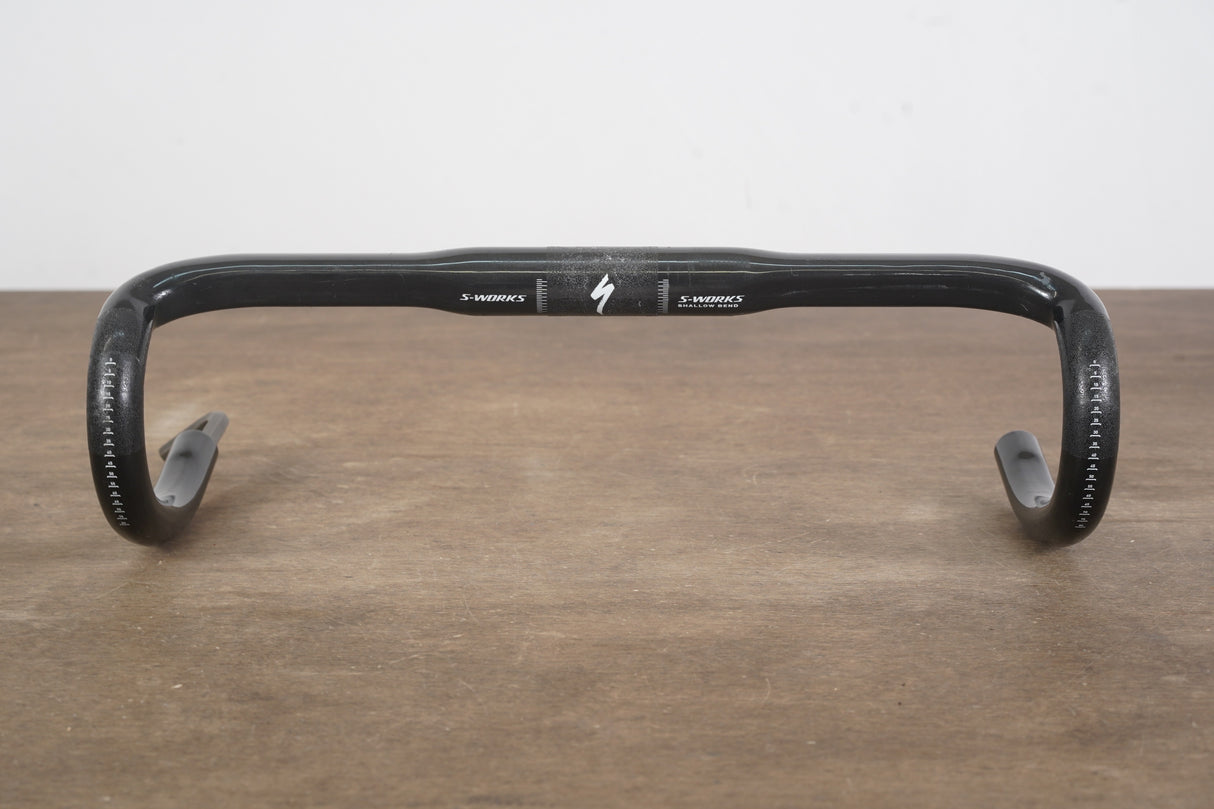 42cm Specialized S-WORKS Shallow Bend Carbon Compact Road Handlebar 31.8mm