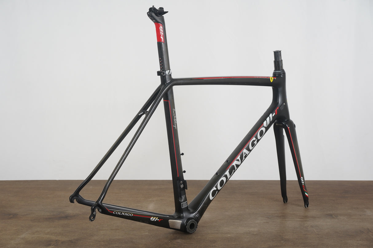 54s Colnago V1-R Ferrari Edition Carbon Rim Brake Road Frameset