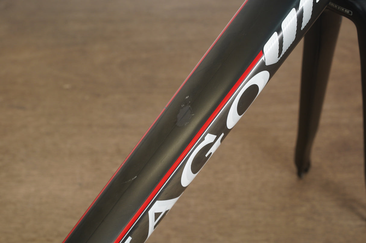 54s Colnago V1-R Ferrari Edition Carbon Rim Brake Road Frameset