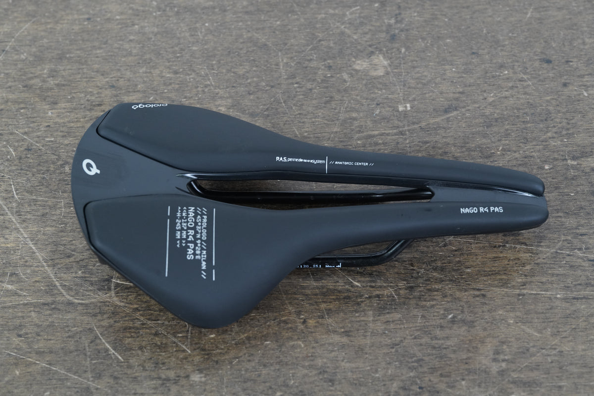 137mm Prologo Nago R4 P.A.S TiroX Road Saddle 259g