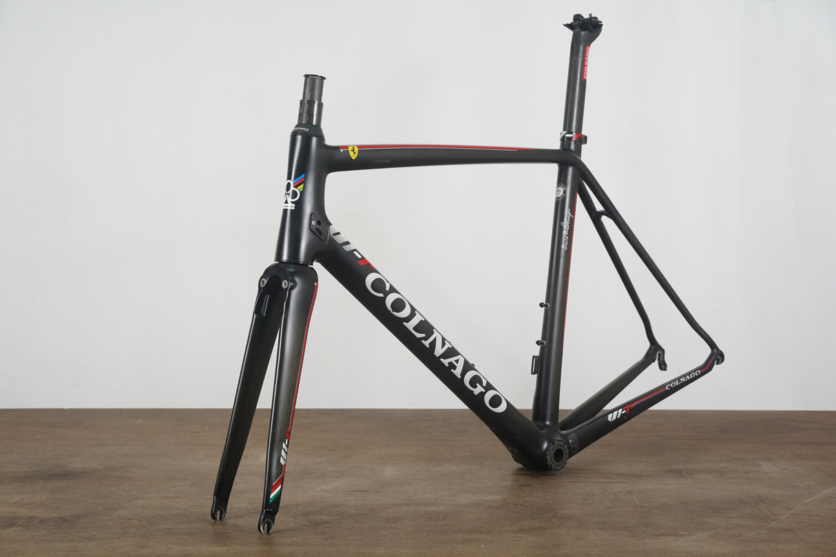 54s Colnago V1-R Ferrari Edition Carbon Rim Brake Road Frameset