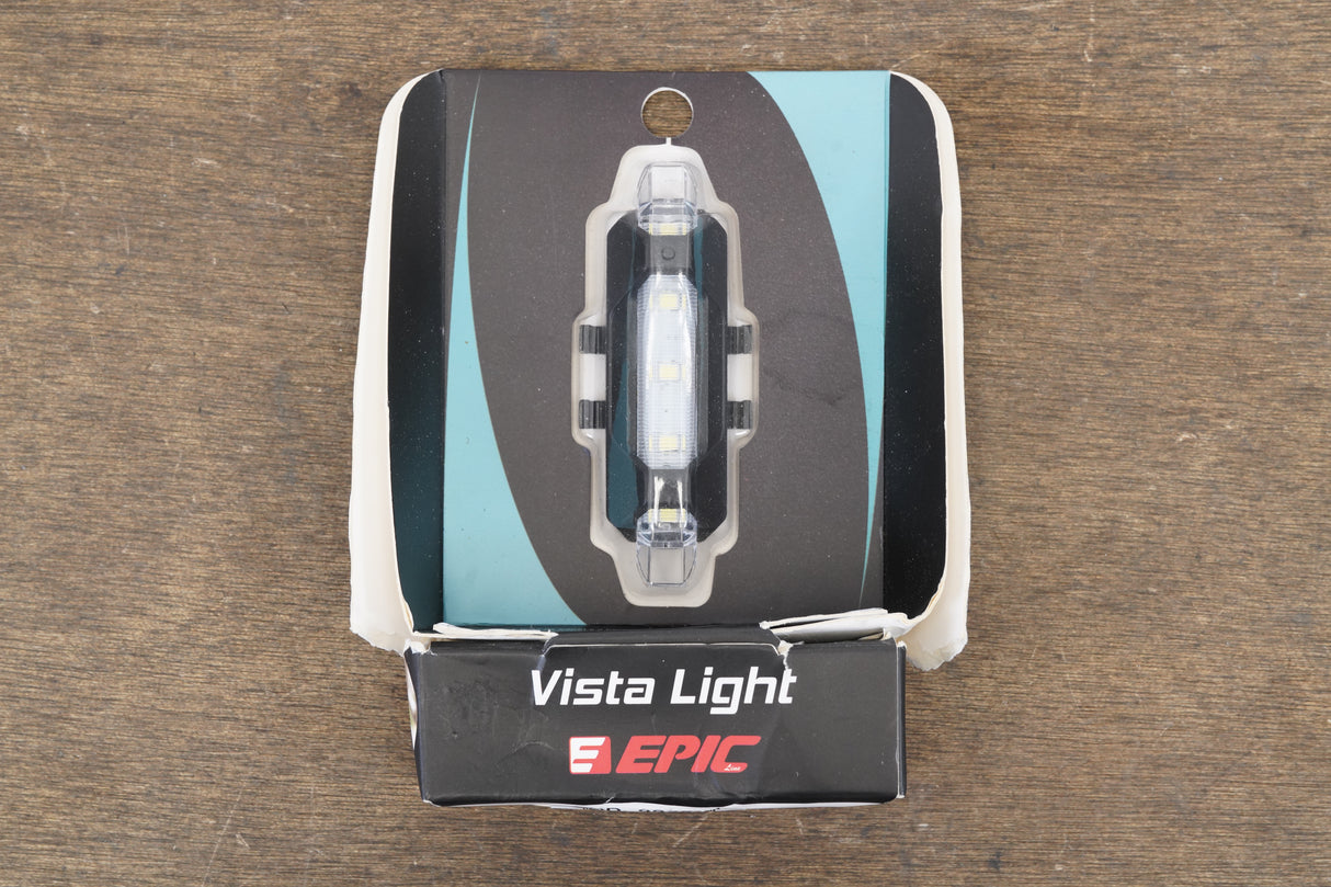 NEW Epic Vista Light Red LED Rear Light Cycling Road Gravel CX Bike