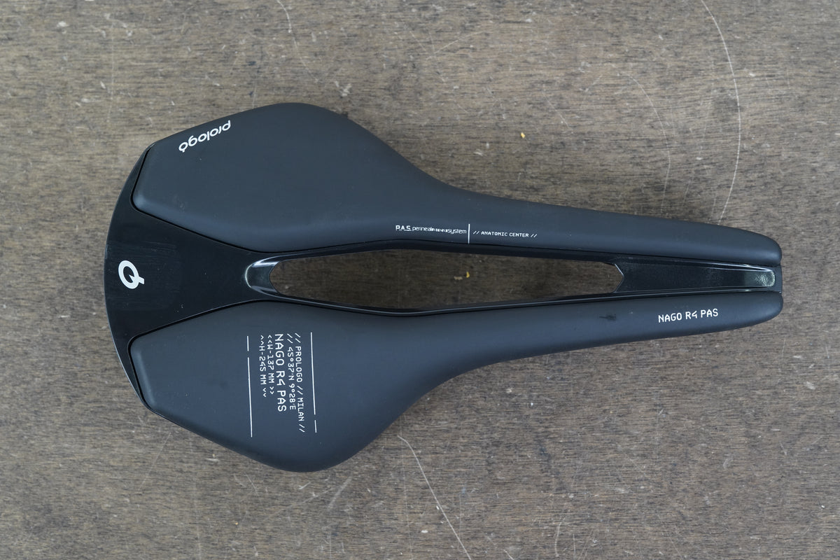137mm Prologo Nago R4 P.A.S TiroX Road Saddle 259g
