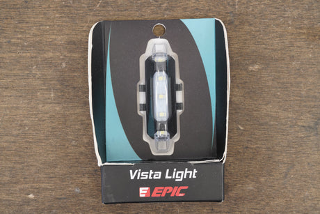 NEW Epic Vista Light Red LED Rear Light Cycling Road Gravel CX Bike