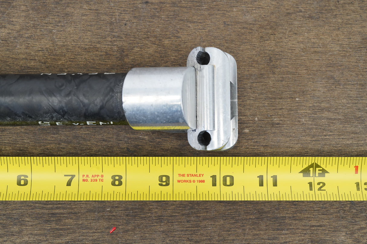 27.2mm Seven Cycles Carbon Alloy Setback Road Seatpost