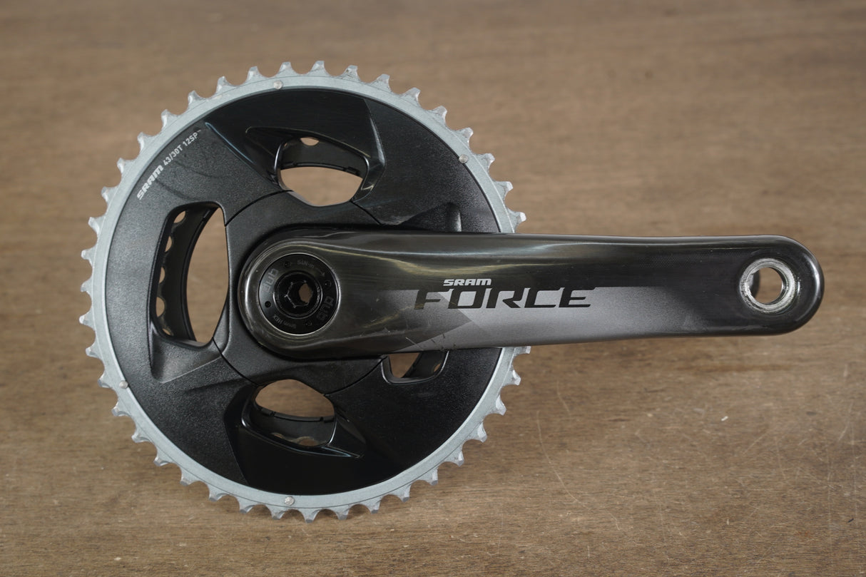 170mm 43/30T DUB SRAM Force AXS 12 Speed Crankset
