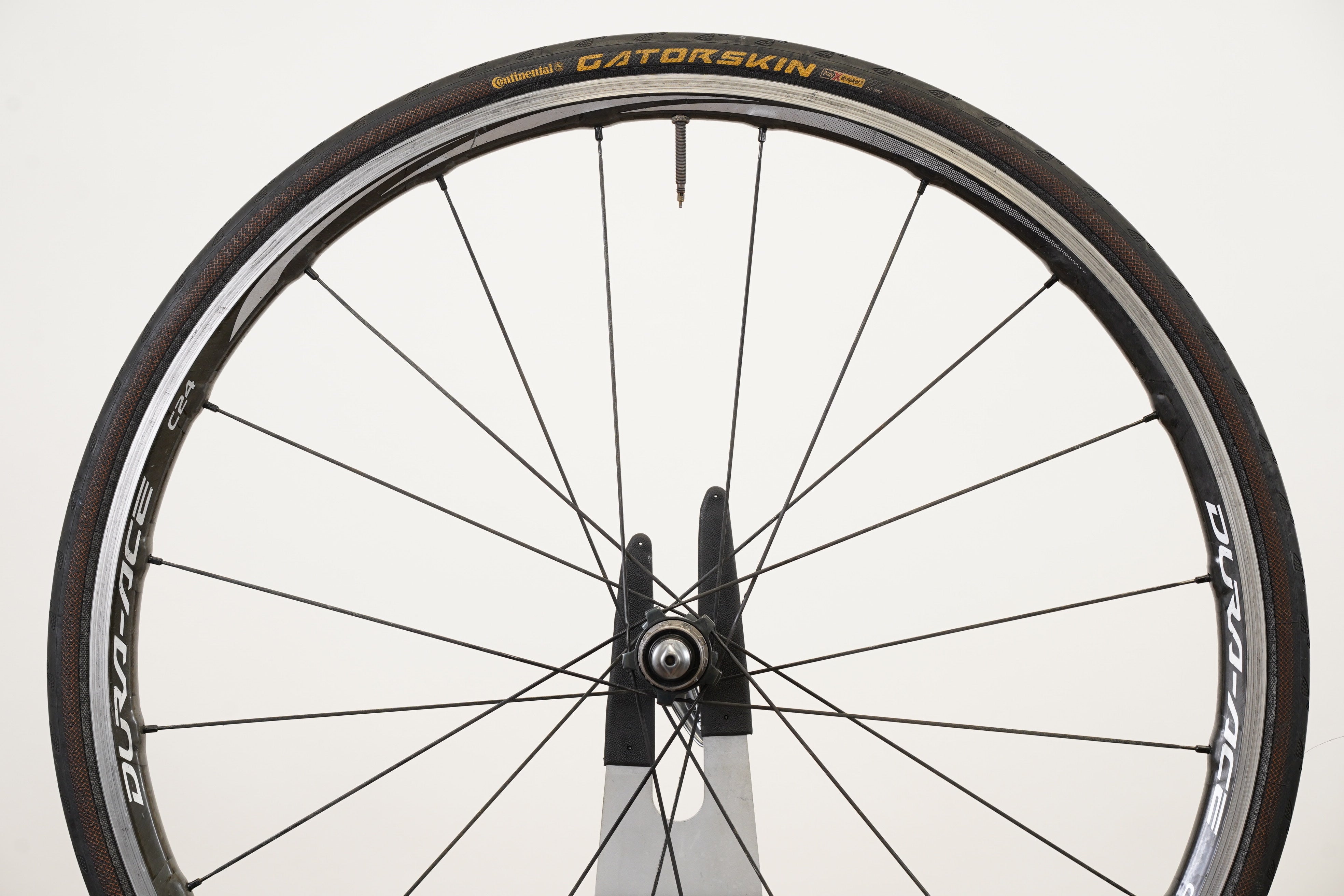 【前後セット】SHIMANO DURA-ACE WH-9000 C24 Shimano Dura-Ace WH-9000 C24 Carbon Clincher Rim Brake Wheelset 11