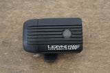 Lezyne Lite Drive 1200+ White LED Front Light + Mount Cycling Road Gravel CX Bike