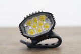 Lezyne Lite Drive 1200+ White LED Front Light + Mount Cycling Road Gravel CX Bike