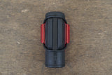 Red Lezyne Strip Pro 400+ USB Led Rear Light + Mount Cycling Road Gravel CX Bike