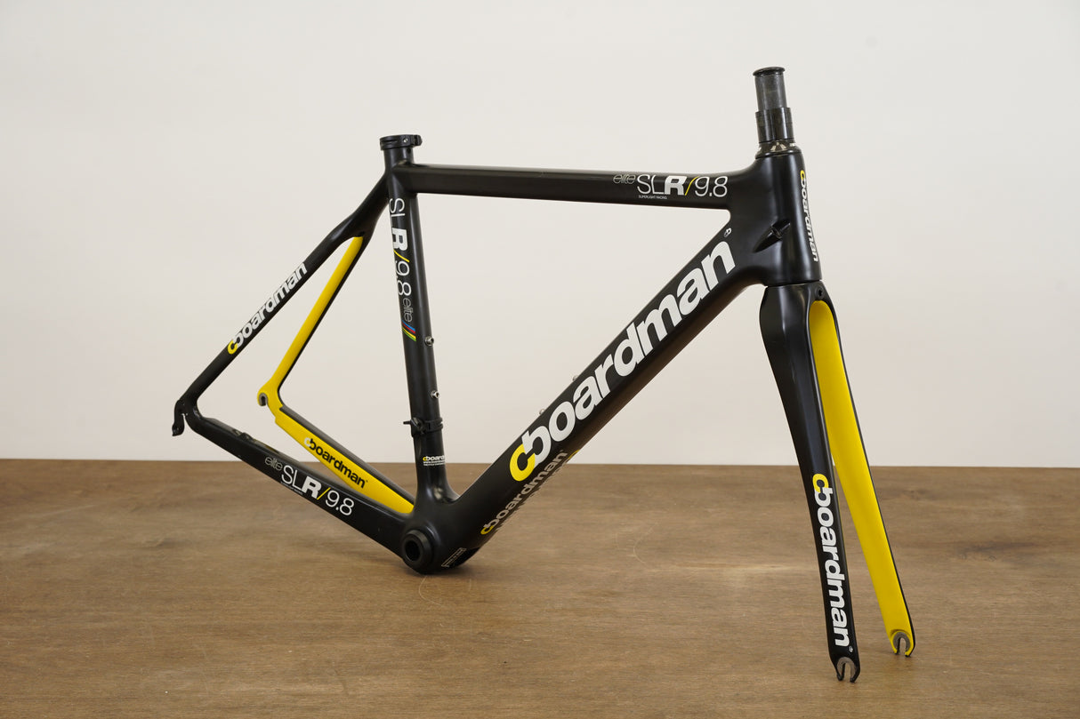 54cm Boardman SLR 9.8 Carbon Rim Brake Road Frameset