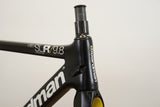54cm Boardman SLR 9.8 Carbon Rim Brake Road Frameset