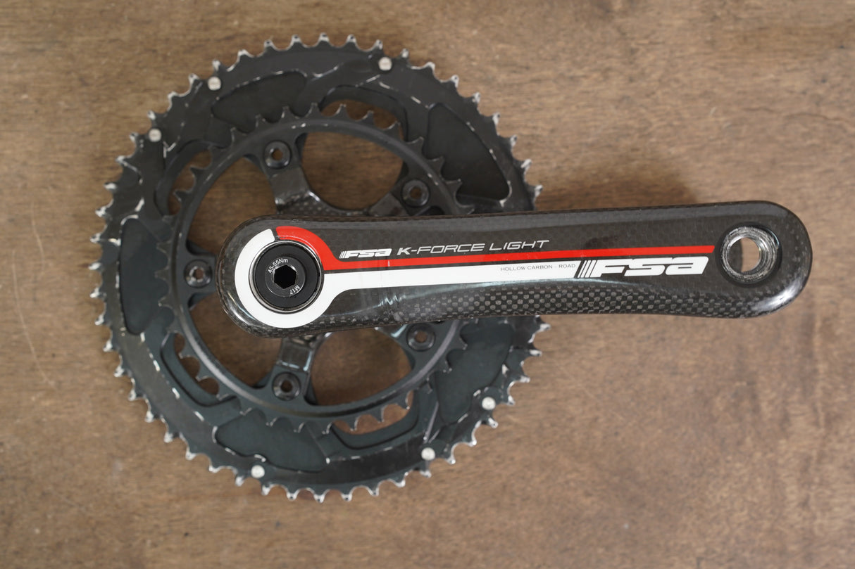 170mm 52/36T FSA K-Force Light Carbon Road Crankset KForce