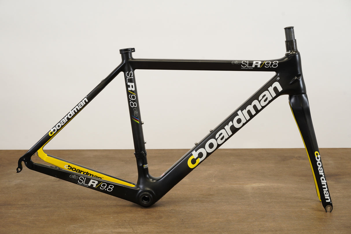 54cm Boardman SLR 9.8 Carbon Rim Brake Road Frameset