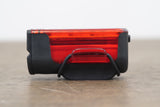 Red Lezyne Strip Pro 400+ USB Led Rear Light + Mount Cycling Road Gravel CX Bike