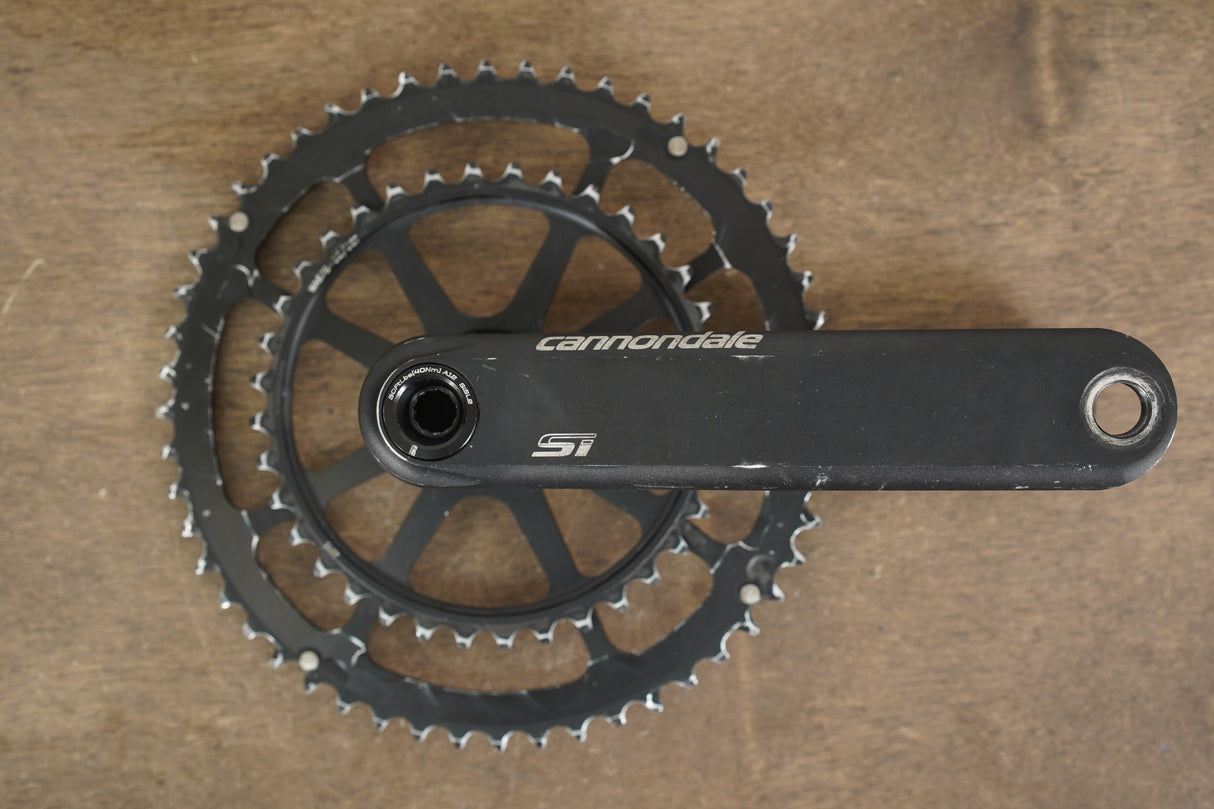 172.5mm 52/36T BB30 Cannondale Si Spidering Hollowgram Road Crankset