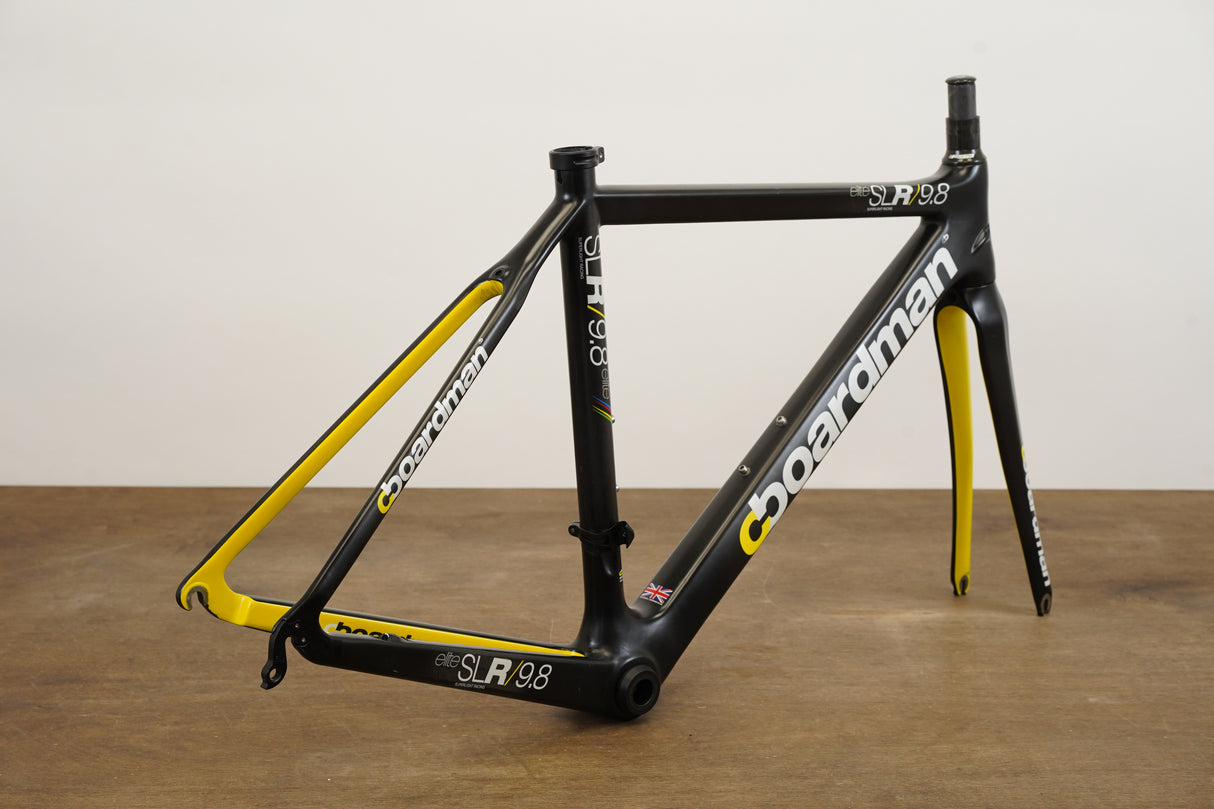 54cm Boardman SLR 9.8 Carbon Rim Brake Road Frameset