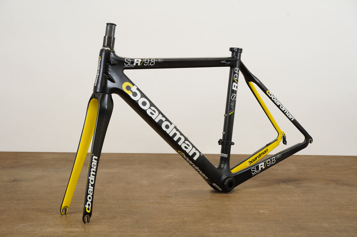 54cm Boardman SLR 9.8 Carbon Rim Brake Road Frameset