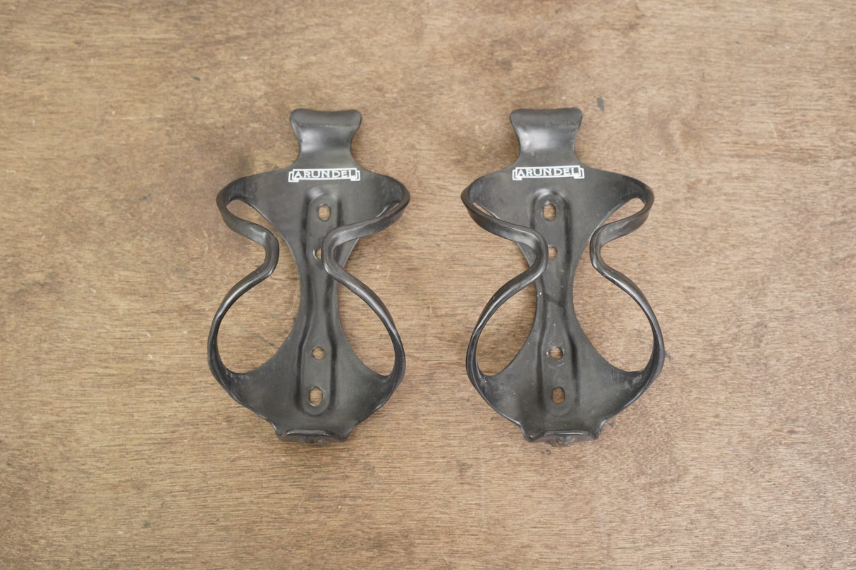 (2) Arundel Mandible Carbon Water Bottle Cages 56g