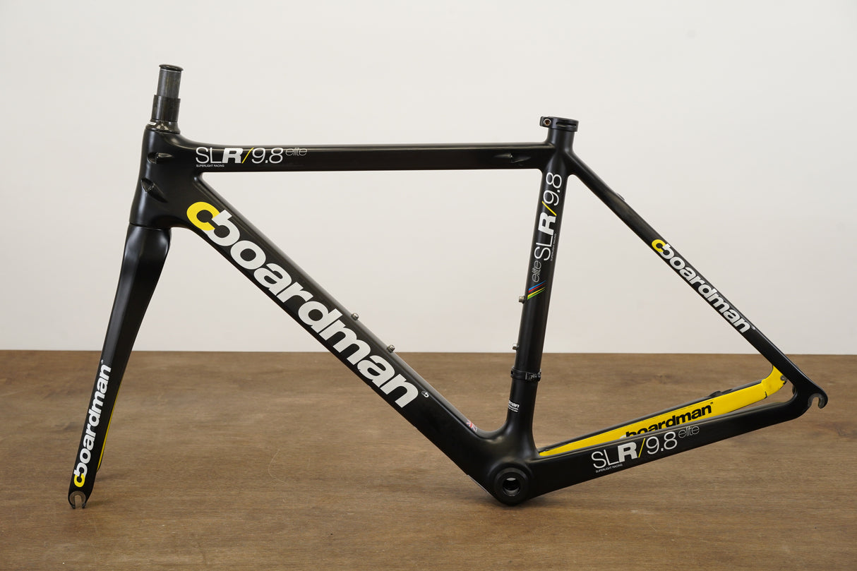 54cm Boardman SLR 9.8 Carbon Rim Brake Road Frameset